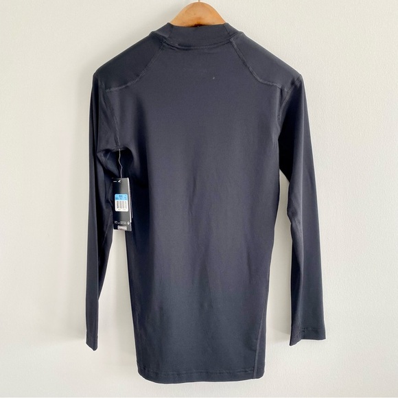 Nike Black Pro Combat Compression Dri Fit Base Layer Size Medium NWT - Picture 4 of 6